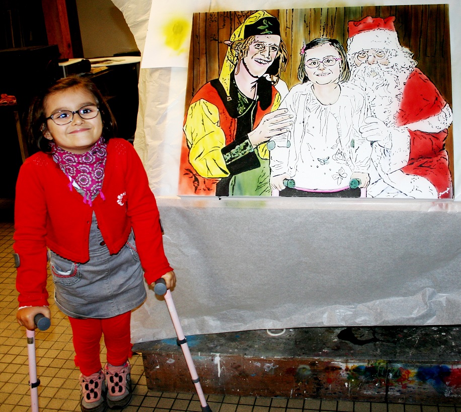 Toile peinte par Margot