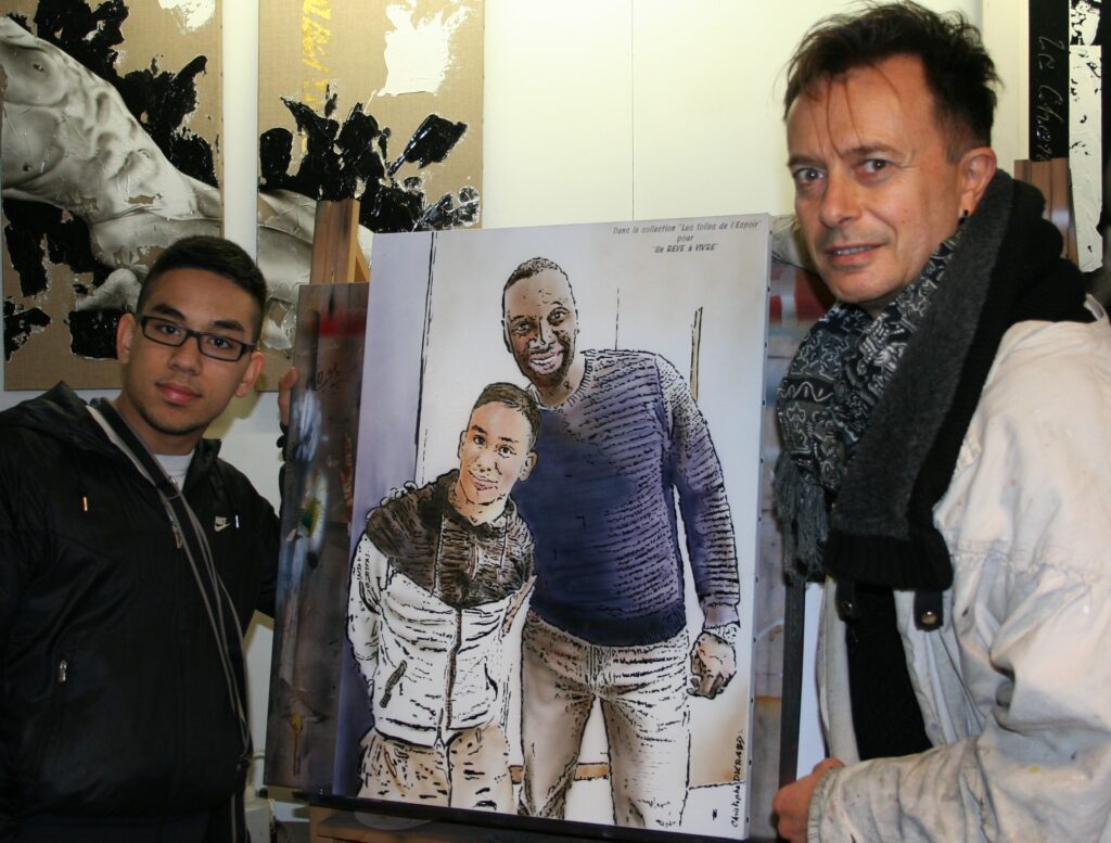 Toile peinte par Antoine