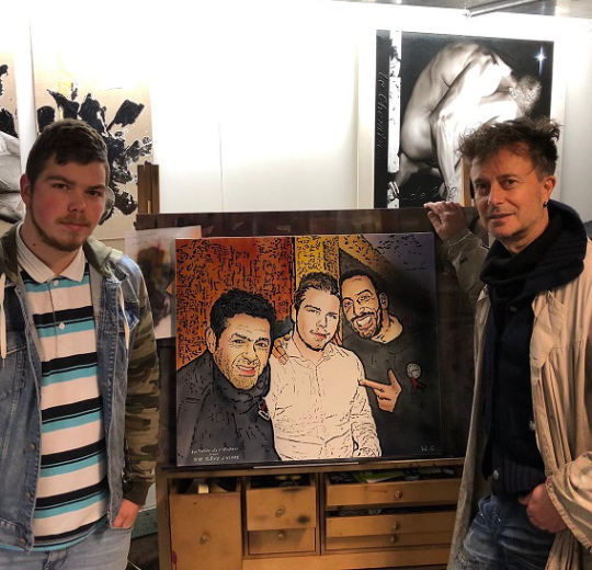 Toile peinte par Wesley