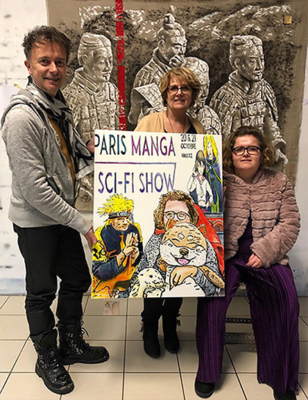 Toile peinte par Solène